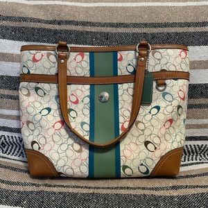 Coach Hobo Multicolored Handbag